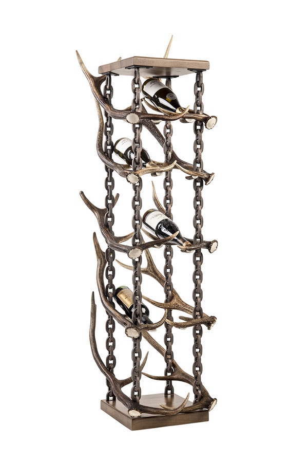 Wine Bottle Holder Chain Structure